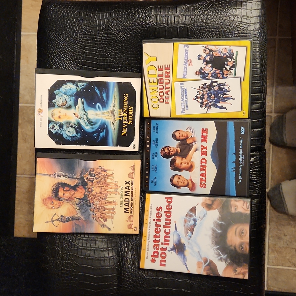5 dvds